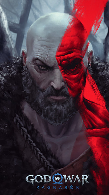 God of War Ragnarok , Top 25 choices, Stunning gaming backgrounds, Mythological sequel HD phone wallpaper