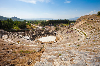 Ephesus, World Heritage site, Marvel of antiquity, Turkish wonders HD wallpaper