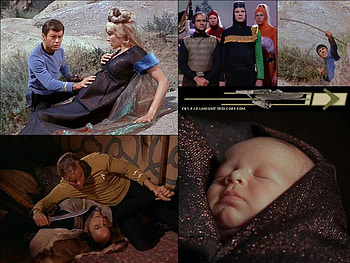 Friday's Child, eleen, star trek, tos, baby lja, klingon HD wallpaper