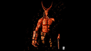 Hellboy, 2019 movie, artwork HD wallpaper