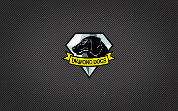 Video Game - Metal Gear Solid Video Game Minimalist Black Dog Diamond Logo Metal Gear Solid HD wallpaper