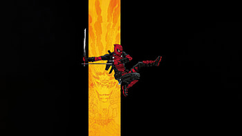 Deadpool Mosaic Madness, deadpool, superheroes, artwork, art, digital-art, dark, black HD wallpaper