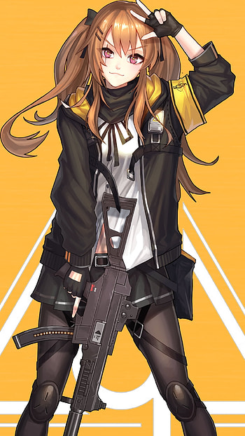 UMP9 — Girls' Frontline Mobile, video game, Girls Frontline HD phone wallpaper