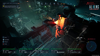 Aliens: Dark Descent - Gameplay Screenshot, video game, Aliens: Dark Descent HD wallpaper