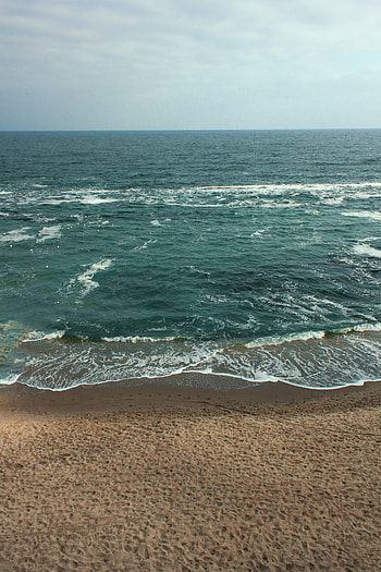 Nature, Sea, Beach, Horizon, Coast HD phone wallpaper