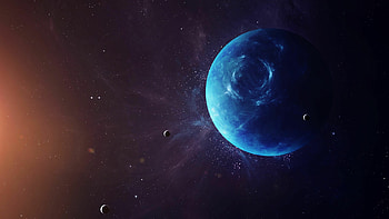 Moons of Neptune, Neptune HD wallpaper