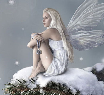 Snow Fairy, fairy, fantasy, snow, cool, beauty HD wallpaper