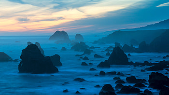 Sonoma Coast State Park California Usa, nature, sky, sea, ocean, california, mountains, usa HD wallpaper