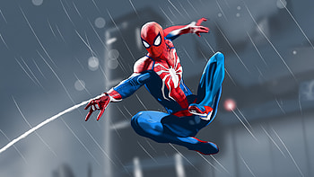 Spiderman Mystical Artistry, spiderman, superheroes, artwork, digital-art, pixiv HD wallpaper