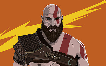 Kratos 2020, kratos, god-of-war, games, artist, artwork, artstation HD wallpaper