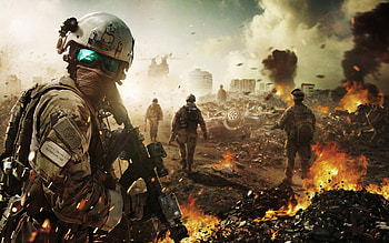 Battlefield Soldier, battlefield, games, soldier, soldiers HD wallpaper