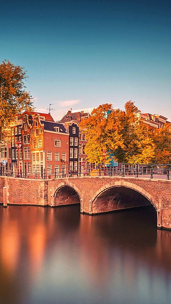 Bridge, Amsterdam HD phone wallpaper