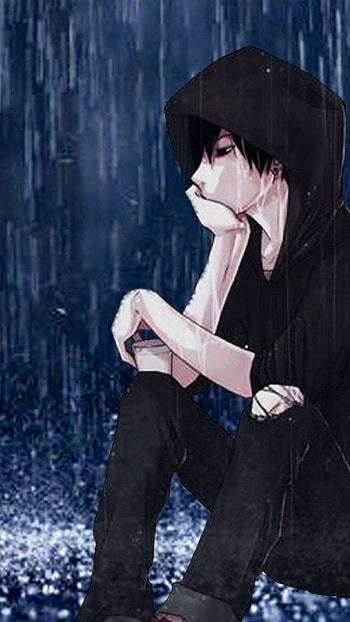 Single, Alone, Rain HD phone wallpaper