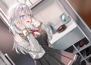 Alya’s Secret: Anime Girl Alisa Mikhailovna Kujou, Alya Sometimes Hides Her Feelings in Russian, girl, Anime, Alisa Mikhailovna Kujou, anime girl HD wallpaper
