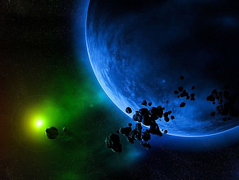 Colorful space, space, planet, corlorful, universe HD wallpaper