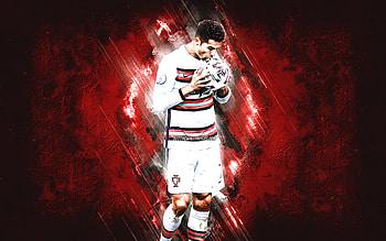 Cristiano Ronaldo, Portugal national football team, CR7, Portuguese footballer, portrait, grunge art, Ronaldo Portugal, football HD wallpaper