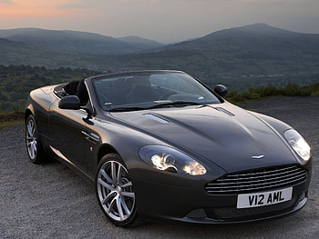 Auto, Mountains, Aston Martin, Cars, Front View, Style, Db9, 2010 HD wallpaper