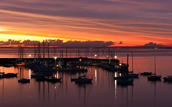 Safely Anchored., the, are, all, boats HD wallpaper