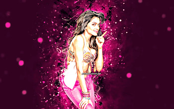 Deepika Padukone, , purple neon lights, indian actress, Bollywood, indian celebrity, creative, Deepika Padukone HD wallpaper