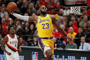 Los Angeles Lakers, LeBron James HD wallpaper