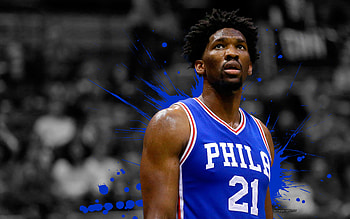 Joel Embiid, NBA, Philadelphia 76ers, Cameroonian, Basketball HD wallpaper