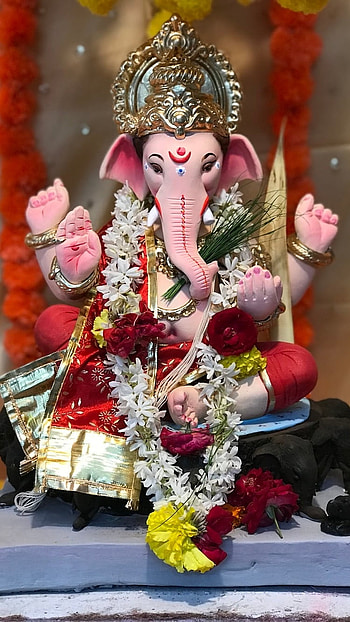 Bal Ganesh, Ganesh Murti, ganesh, murti, lord ganesh HD phone wallpaper