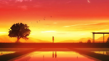 Think Of Me, alone, artist, artwork, digital-art HD wallpaper