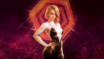 Unstoppable Gwen Stacy, gwen-stacy, superheroes, artist, artwork, digital-art HD wallpaper
