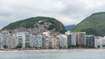 Vibrant Brazilian coast, Copacabana magic, Rio de Janeiro, -perfect HD wallpaper