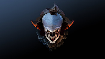 Pennywise The Clown Halloween Fanart, pennywise, clown, artist, artwork, digital-art, deviantart, it HD wallpaper
