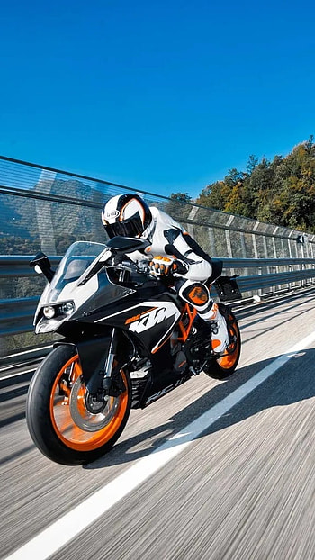 Ktm Rc 200, Bike, Speed HD phone wallpaper
