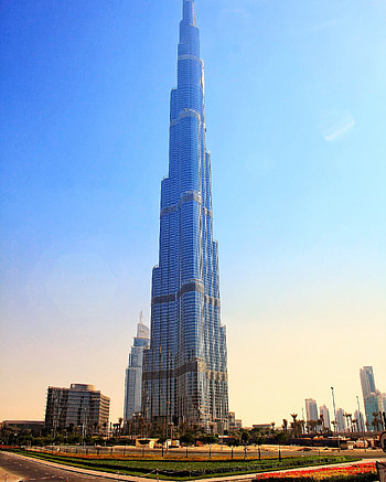 Burj khalifa, worlds, tallest, buildings, record, uae, skyscraper, tall, dubai, height HD phone wallpaper