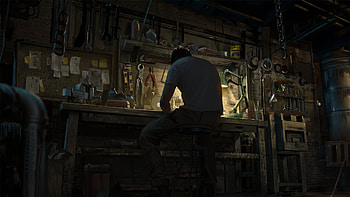 : The Casting of Frank Stone Workshop Scene, video game, The Casting of Frank Stone, workshop HD wallpaper
