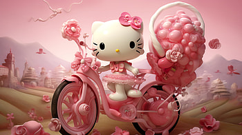 Hello Kitty World, Anime, Hello Kitty, sanrio HD wallpaper