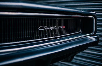 Cars, Dodge Charger, Front Bumper, Logo, Logotype HD wallpaper
