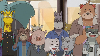 Nonton Anime Odd Taxi, Episode 01, Sub Indonesia, Papanime HD wallpaper