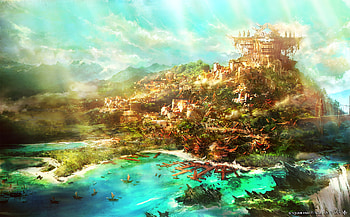 Final Fantasy 14 Dawntrail Artwork, video game, Final Fantasy XIV: Dawntrail HD wallpaper