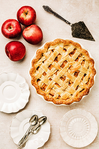 Easy apple pie recipe, Homemade delight, Traditional American dessert, Sweet pastry bliss HD phone wallpaper