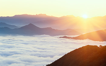 Landscape, Nature, Sky, Mountains HD wallpaper