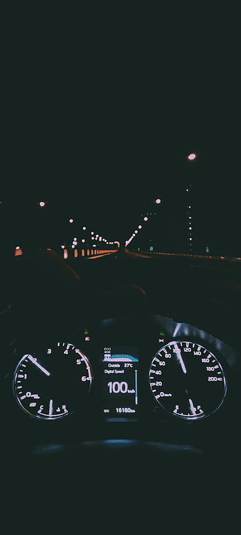 Hilux, automotive lighting, gauge HD phone wallpaper