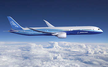 Sky, Clouds, Miscellanea, Miscellaneous, Aircraft, Boeing, Aviation, Dreamliner, 787, Planes HD wallpaper