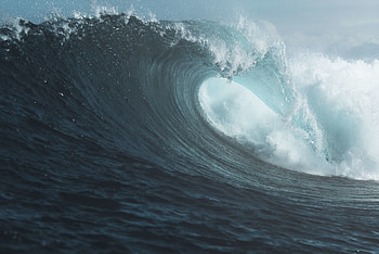 High tides, sea waves, close up HD wallpaper