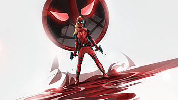 Lady Deadpool Indestructible X Force, deadpool-and-wolverine, deadpool-3, lady-deadpool, superheroes, artwork, digital-art HD wallpaper