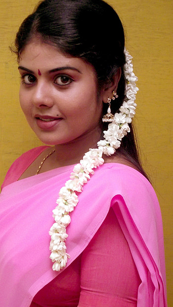 Shivani bahl, malayalam actress, model, saree beauty HD phone wallpaper