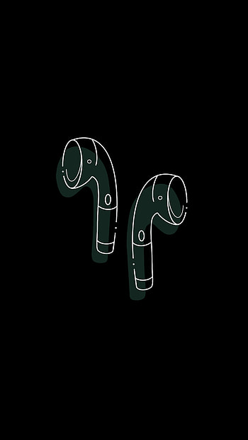 Dark, new, number, symbol, art, , popular, earbud, ear HD phone wallpaper
