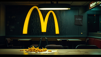 McDonald's Ultra : A Nostalgic Dining Scene, McDonald's, french fries, Fast Food, restaurant HD wallpaper