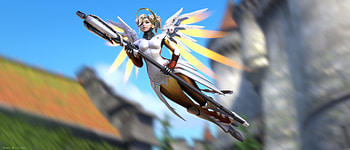 Mercy Overwatch Artwork 4, mercy-overwatch, overwatch, games, xbox-games, ps-games, pc-games, deviantart HD wallpaper