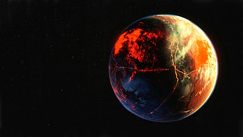 Universe, Surface, Planet, Atmosphere, Open Space HD wallpaper