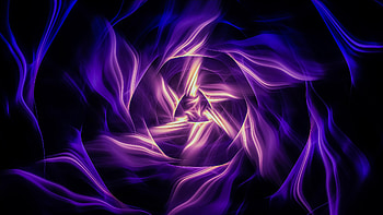 Black Light Raw Fractal, fractal, abstract, digital-art HD wallpaper