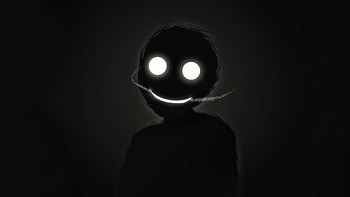 Evil Smile, artist, artwork, digital-art, dark, black, deviantart HD wallpaper
